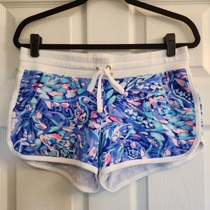 Lilly Pulitzer Chrissy Short - Royal Purple Party Wave Size M